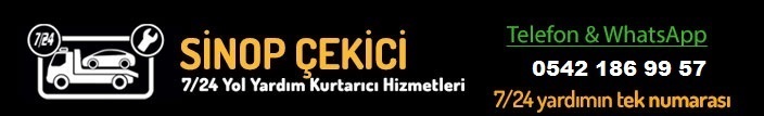 7/24 Sinop Yol Yardım oto çekici kurtarıcı Sinop İlinin merkez ilçeleri ve geri kalan her bölgesinde Sinop Oto Kurtarma, yolda kaldığınız anda derhal sizlere yardımcı olmaktadır. Sinop Oto Kurtarıcının sizlere hizmet verebilmesi için yapmanız gereken 7/24 çekici-kurtarıcı sağlayan 0542 186 99 57 hattımızdan bizlere ulaşmaktır.